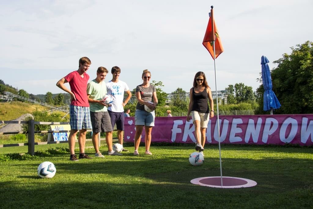 Fußballgodanlage im Seepark Linzgau